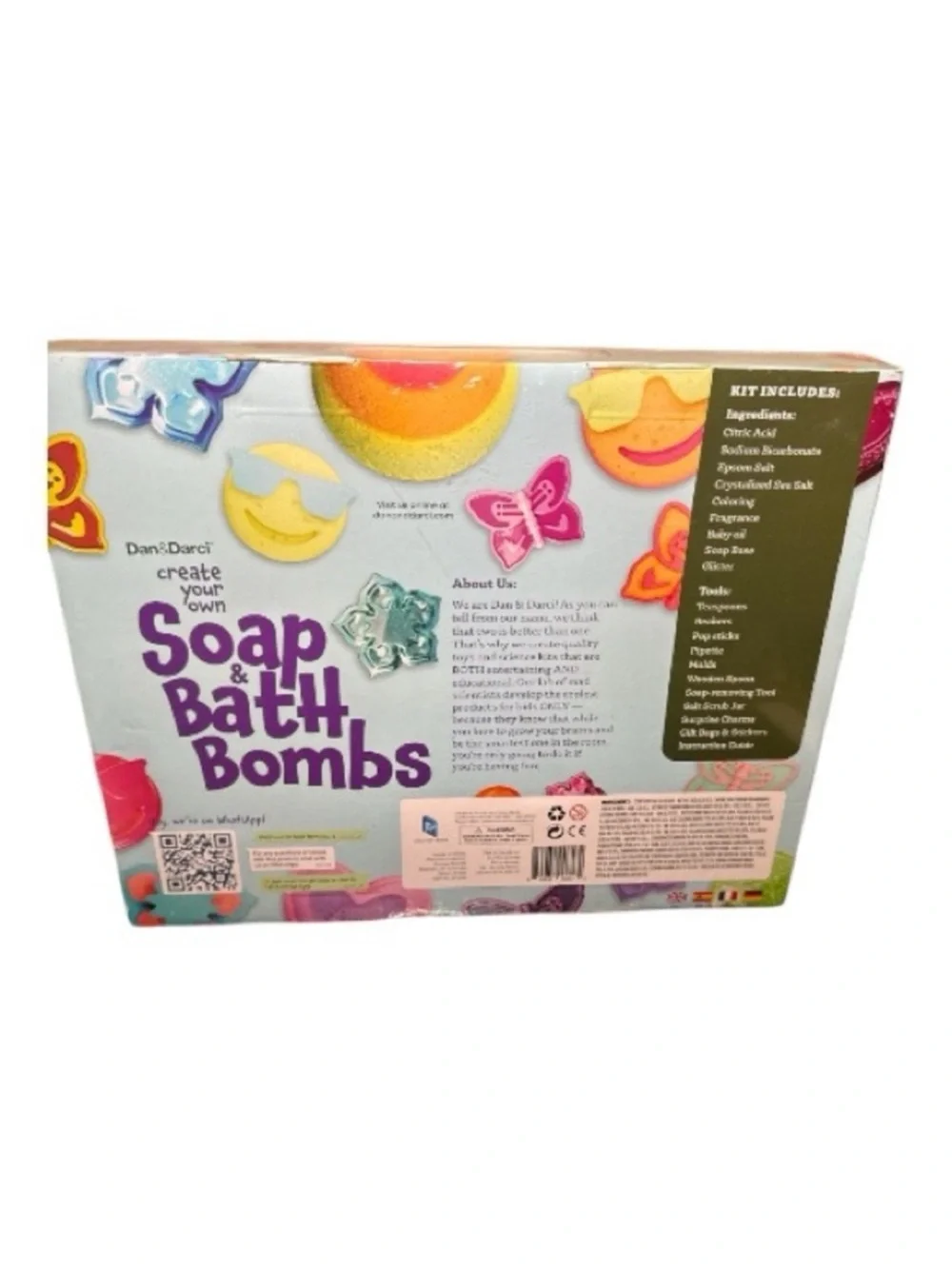 NEW! Dan & Darci Soap & Bath Bomb Making Kit